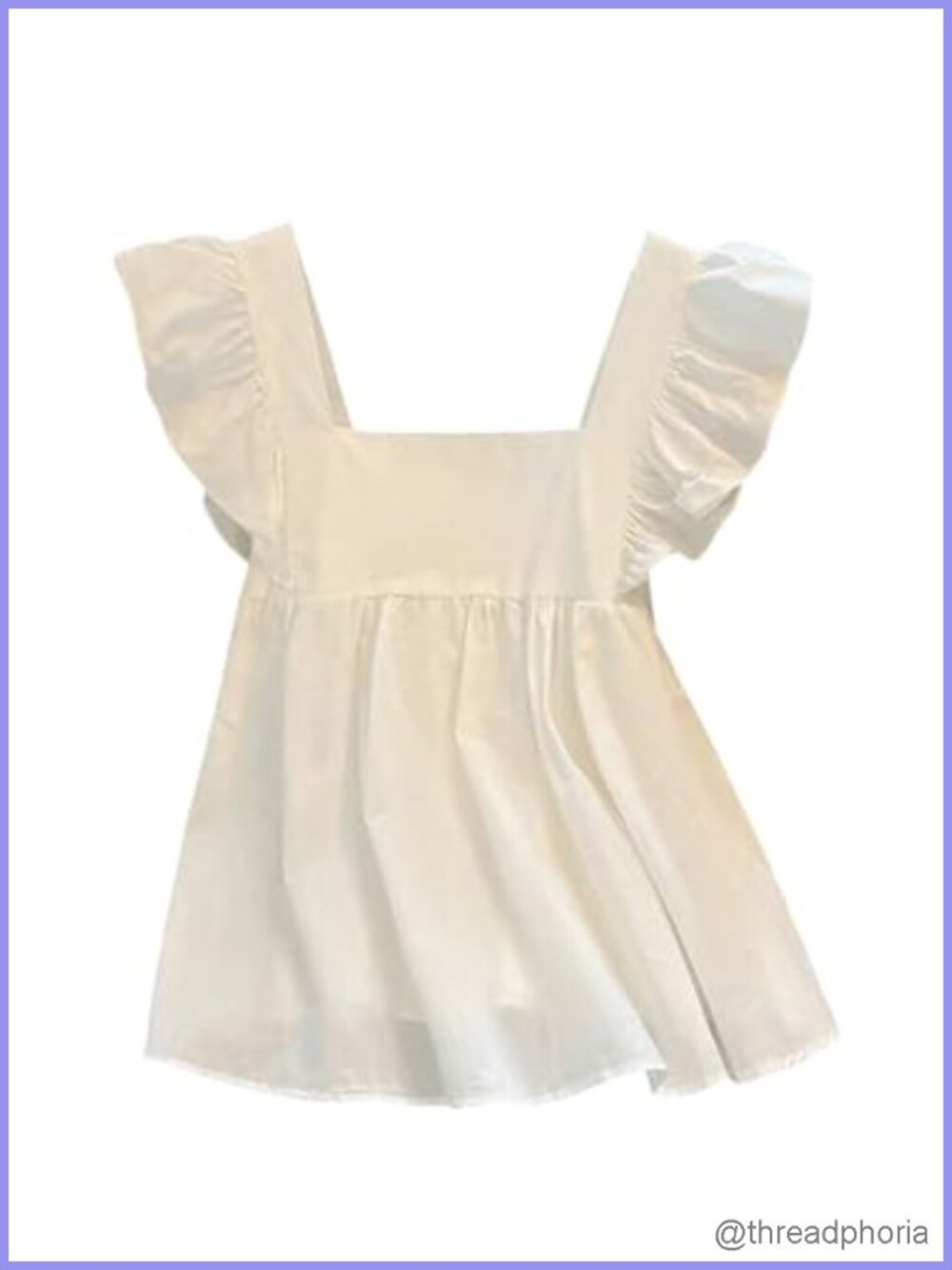 Ruffle Smocked Tie Back Bow Peplum Top Blouse Sleeveless